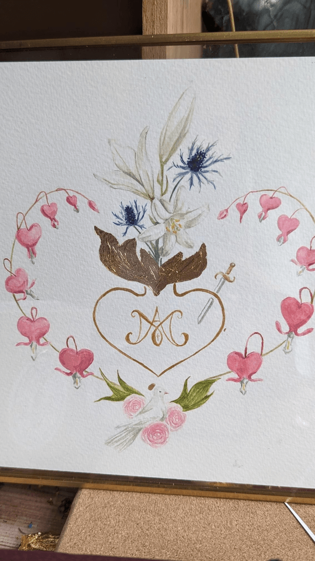 Ex voto coeurs de Marie