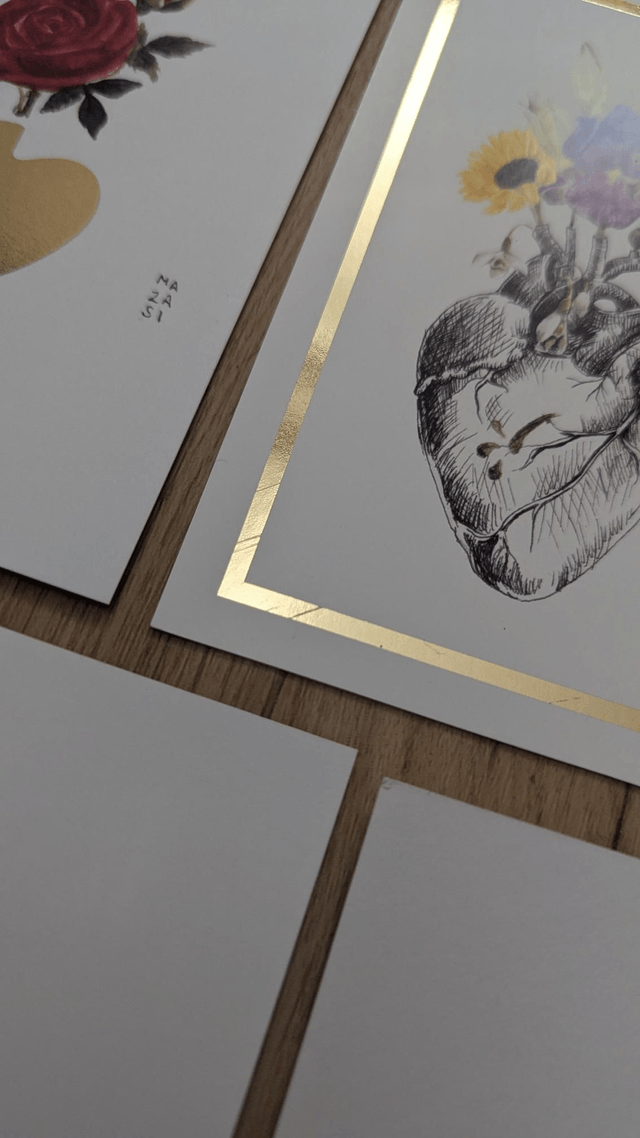 Lot n°8  5 cartes avec défauts 