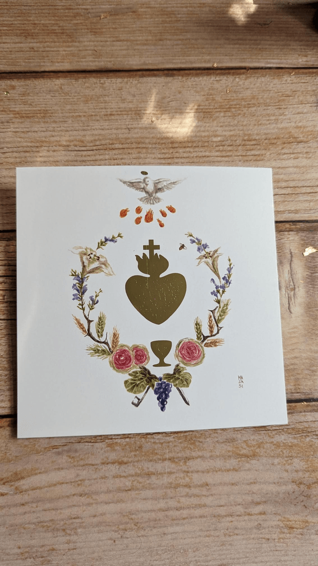 Carte Ex-voto Mission