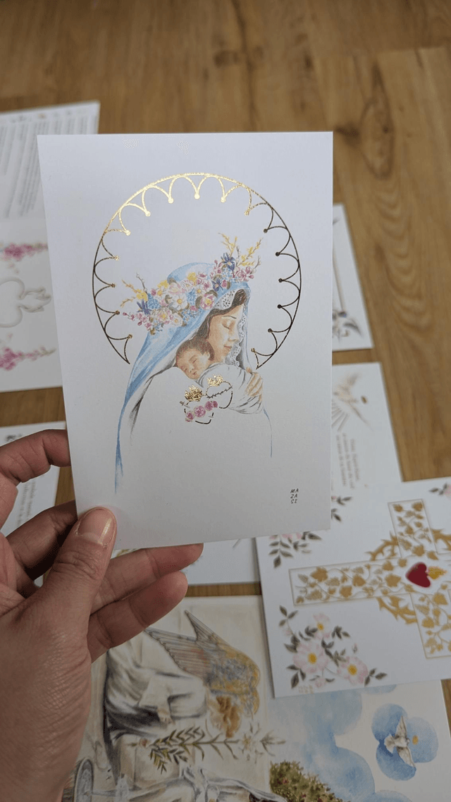Carte Vierge de Printemps 