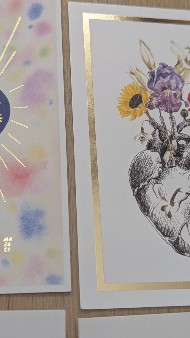 Lot n°2 4 cartes avec défauts 