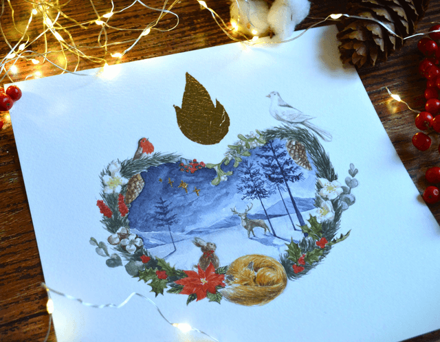 Ex-voto Noël des animaux