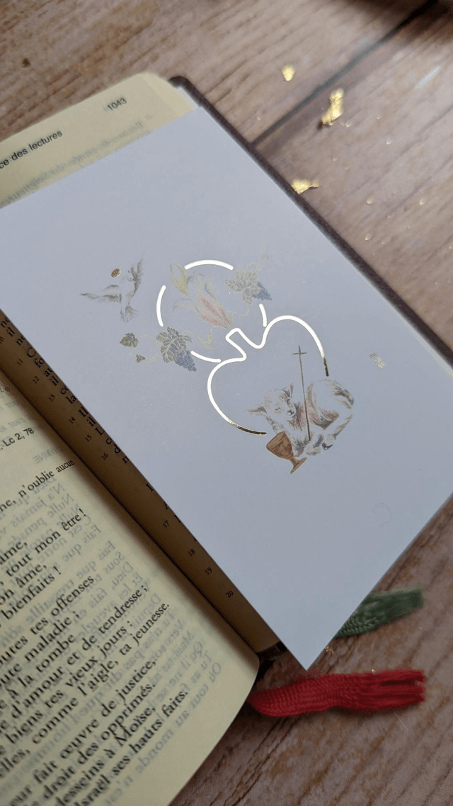 Signet Agneau au Calice 