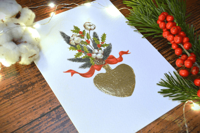 Ex-voto bouquet d'hiver
