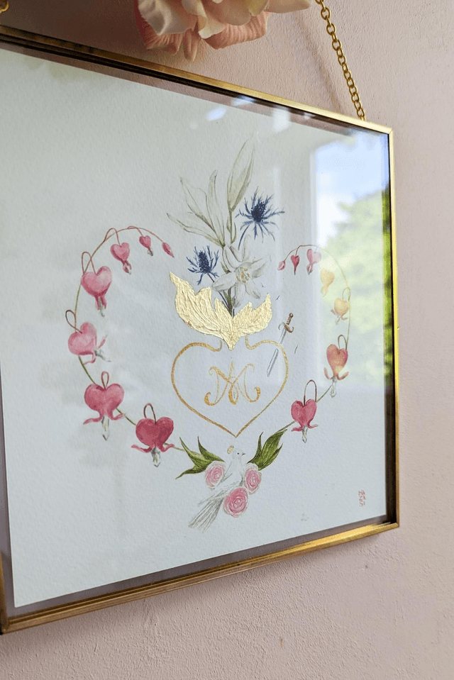Ex voto coeurs de Marie