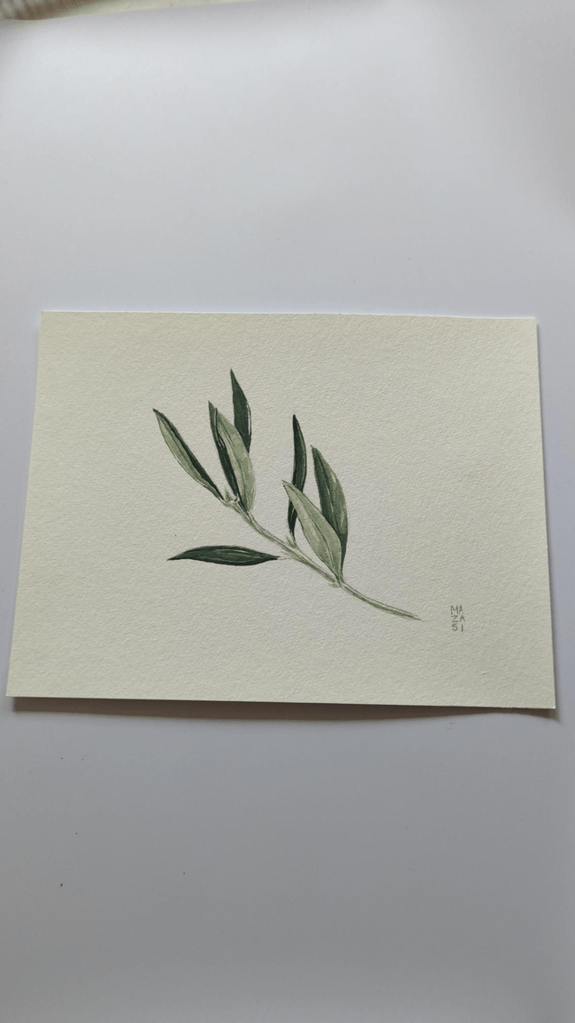 Feuille d'Olivier!
