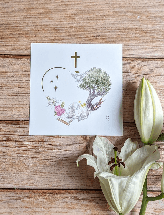 Carte Credo sans texte 