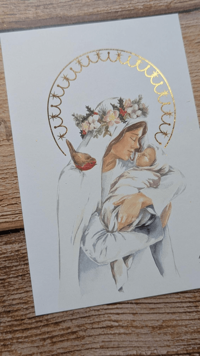 Vierge de Noël 