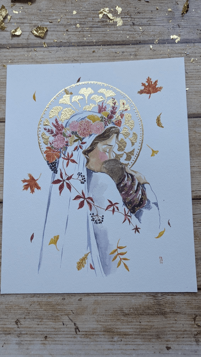 Vierge d'automne 