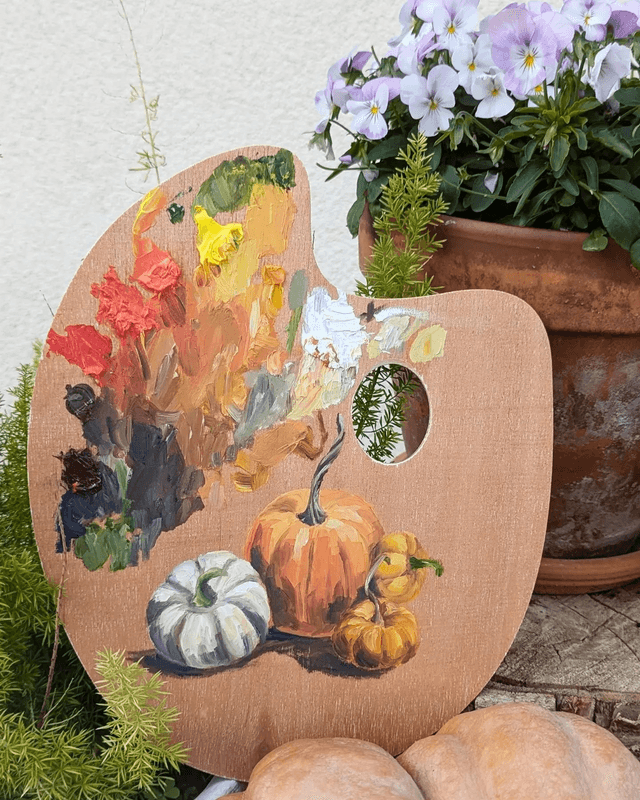 Palette citrouilles 
