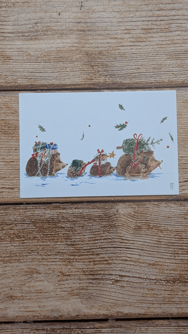 Famille hérisson 