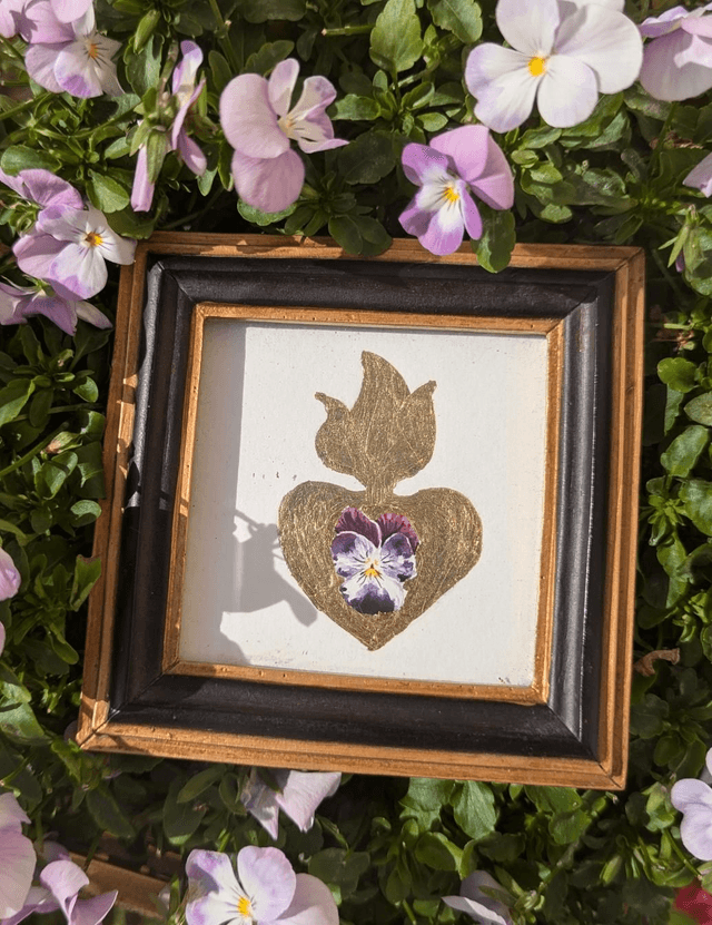 Mini ex-voto pensée