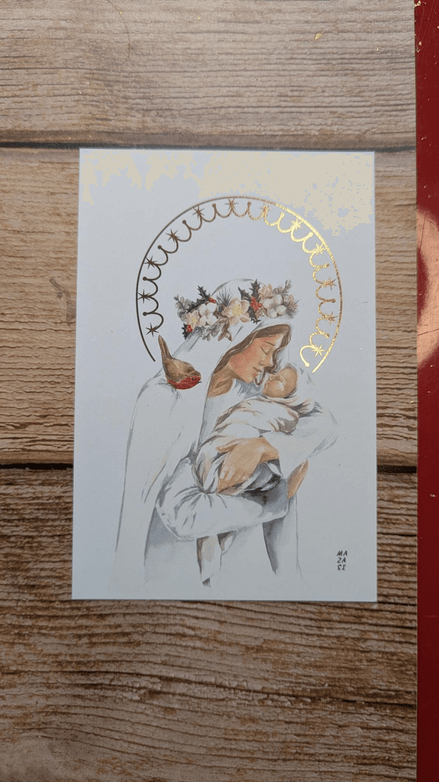 Vierge de Noël 