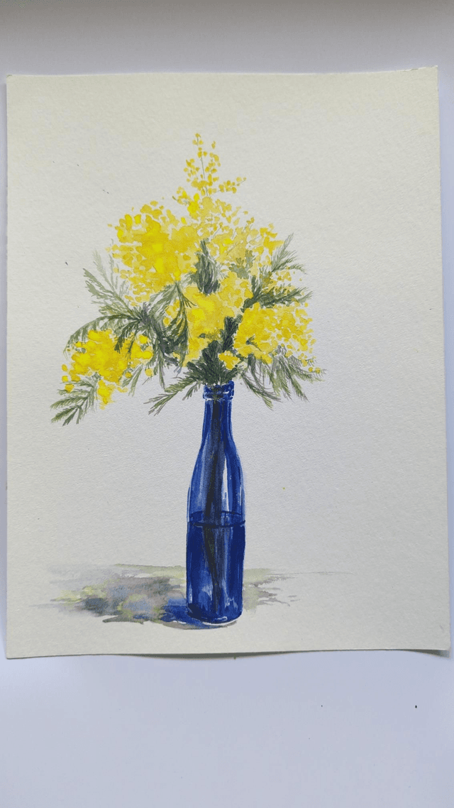 Bouquet de mimosa