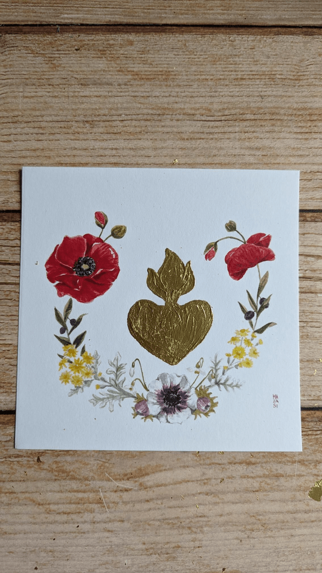 Reproduction ex-voto sacrement des malades